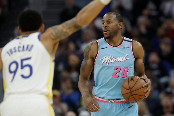 熱火鋒線Andre Iguodala。 圖／美聯社／達志影像