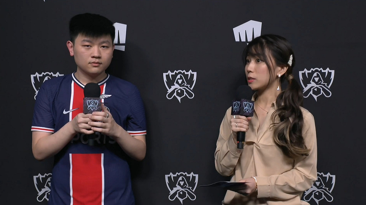 Kongyue（左）自曝目前仍未找到新賽季隊伍去處。 圖：翻攝自LCK_Korea twitch