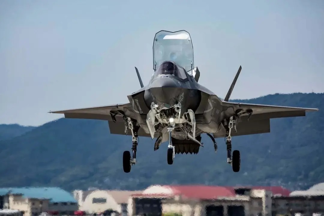 美隱形戰機F-35B。 圖：翻攝自環球網