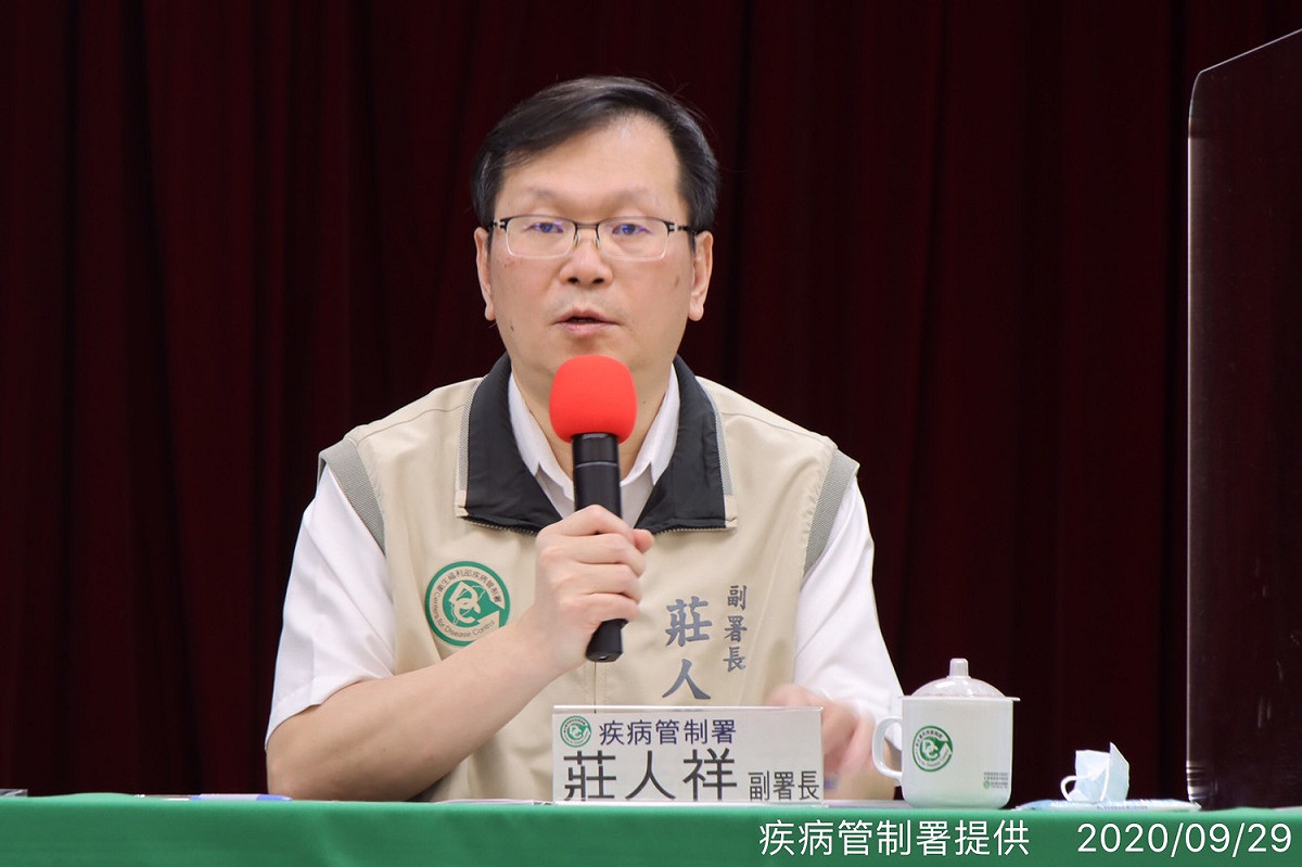 疾病管制署副署長莊人祥。 圖：疾管署/提供