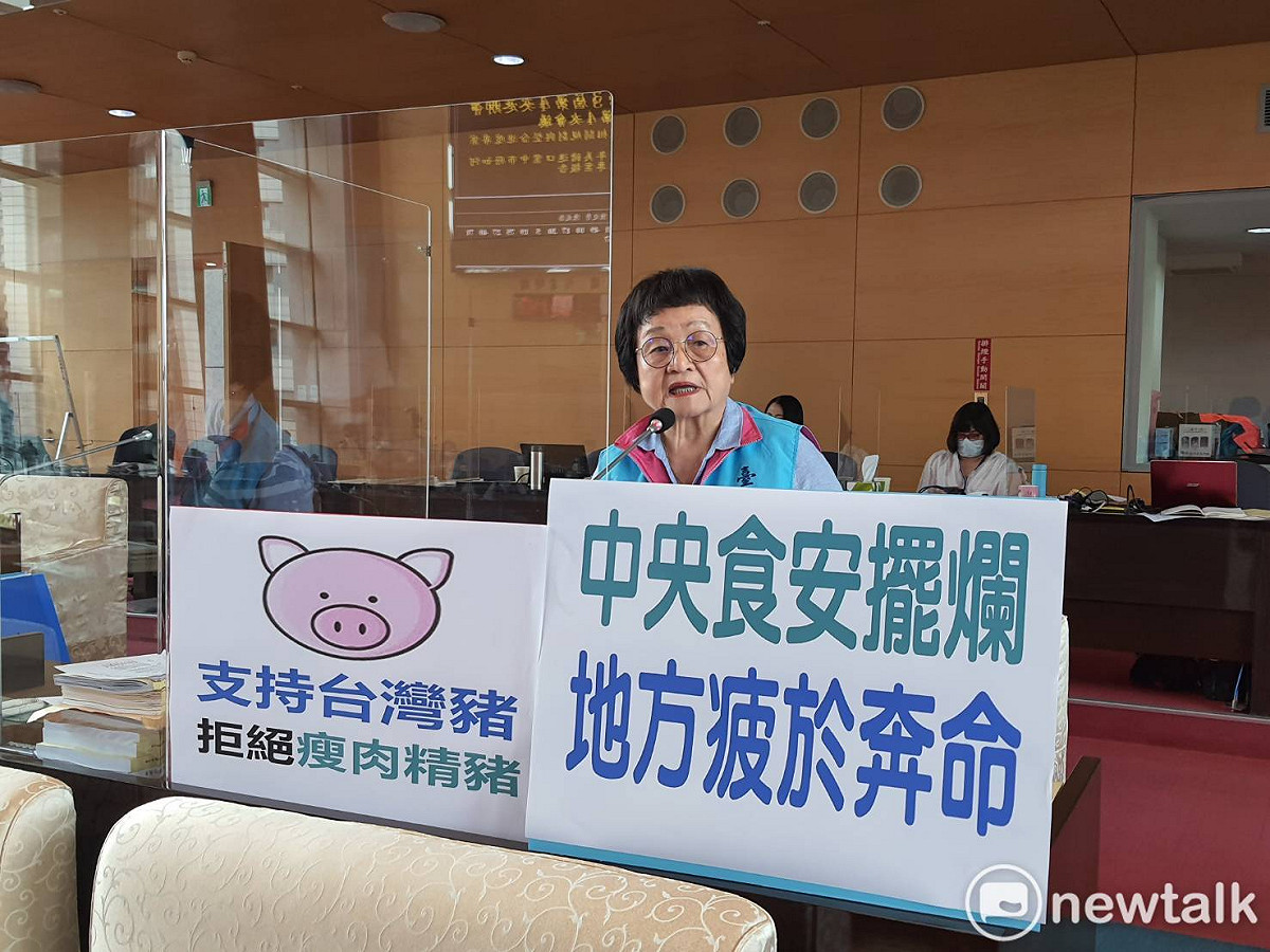 台中市議員張瀞分說，看到行政院長蘇貞昌這種擺爛的態度實在令人擔憂。 唐復年/攝