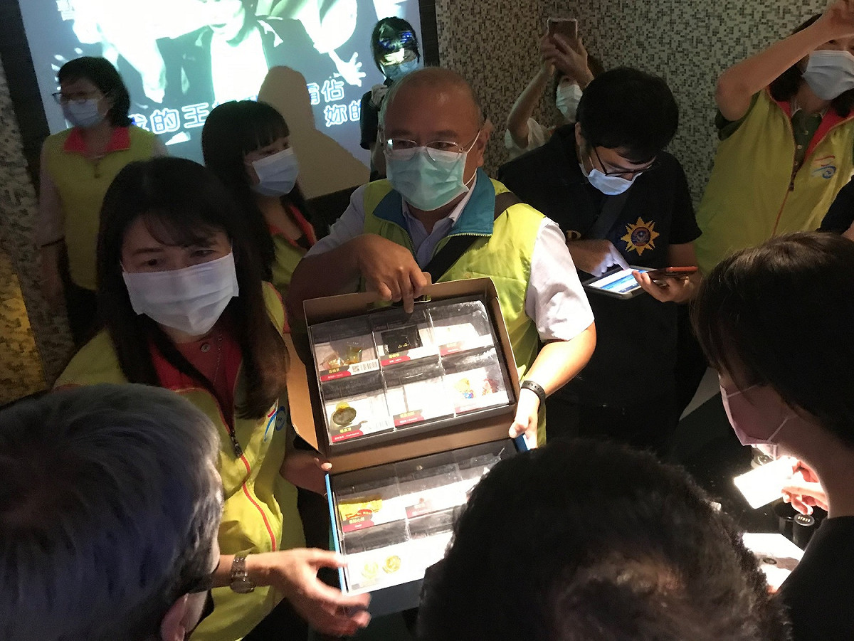 高雄市毒防局昨(29日)展示毒品種類 圖:高雄市政府毒防局提供