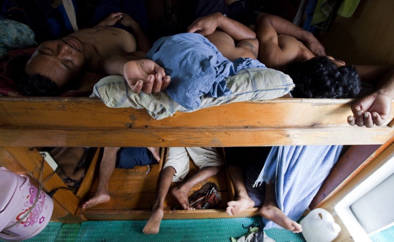 美國勞動部9月30日公布「童工及強迫勞動製品清單」（List of Goods Produced by Child Labor or Forced Labor），首度將台灣遠洋漁船所捕撈的漁獲列入名單中。 圖：綠色和平 / 提供
