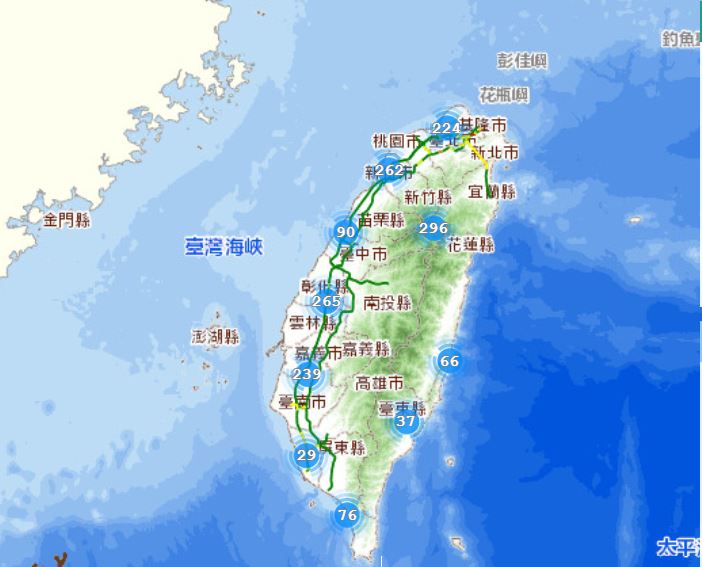 公路總局預測今日提前收假，部分北上路段易塞車。 圖：翻攝自公路總局網站