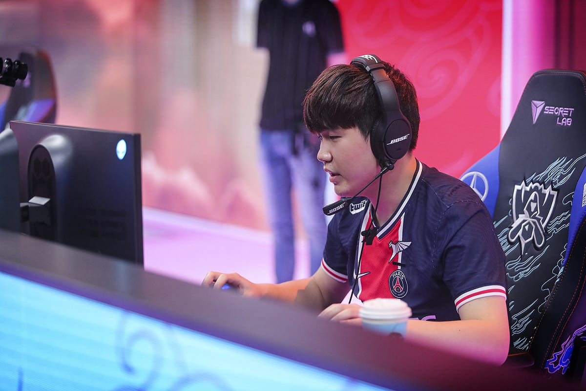 Tank受訪坦言昨天被一等三人強抓出乎他預料之外。 圖：翻攝自LoL Esports Photo flickr