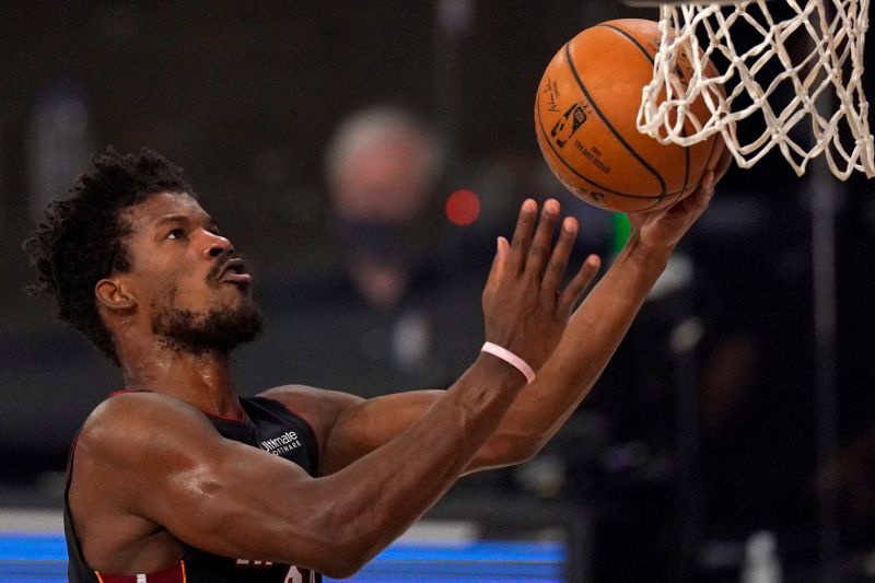 熱火球星Jimmy Butler。 圖／美聯社／達志影像