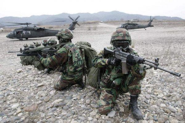 韓國陸軍突襲隊。(示意圖) 圖 : 翻攝自韓國國防部網站
