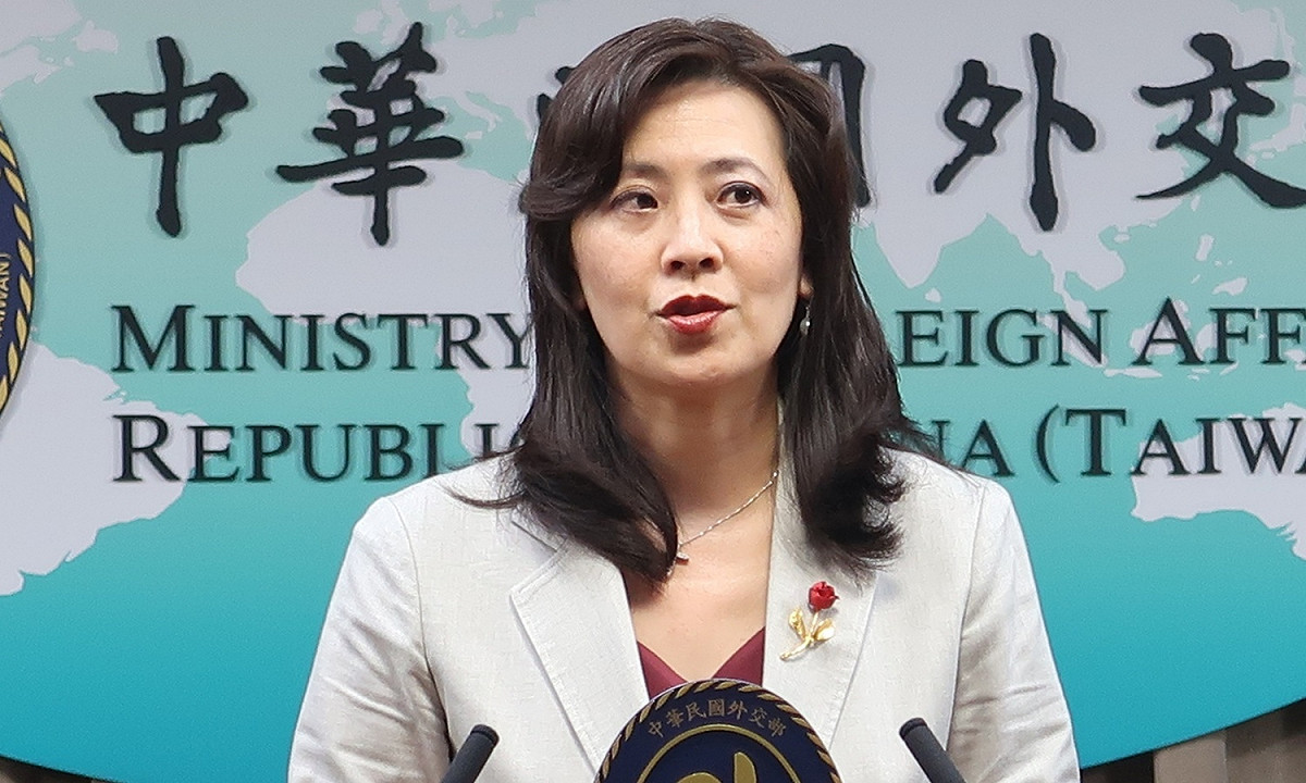 外交部發言人歐江安 圖：林朝億／攝（資料照）