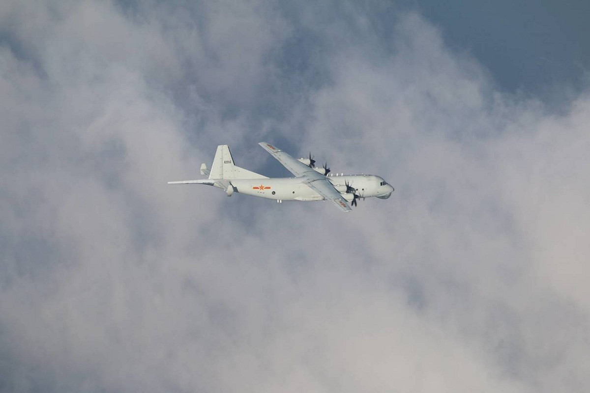 中共解放軍運-8遠干機。(同型機/資料照片) 圖：國防部提供
