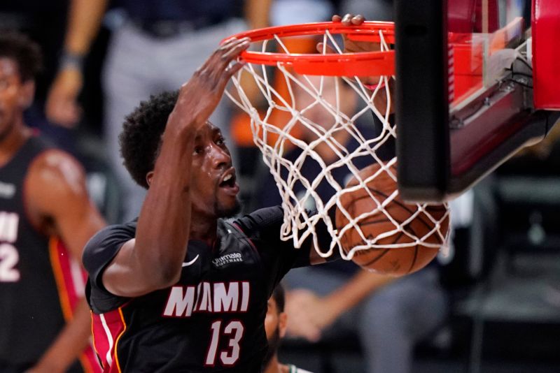 熱火主將Bam Adebayo。 圖／美聯社／達志影像