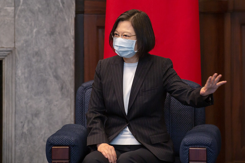 總統蔡英文。 圖：總統府提供