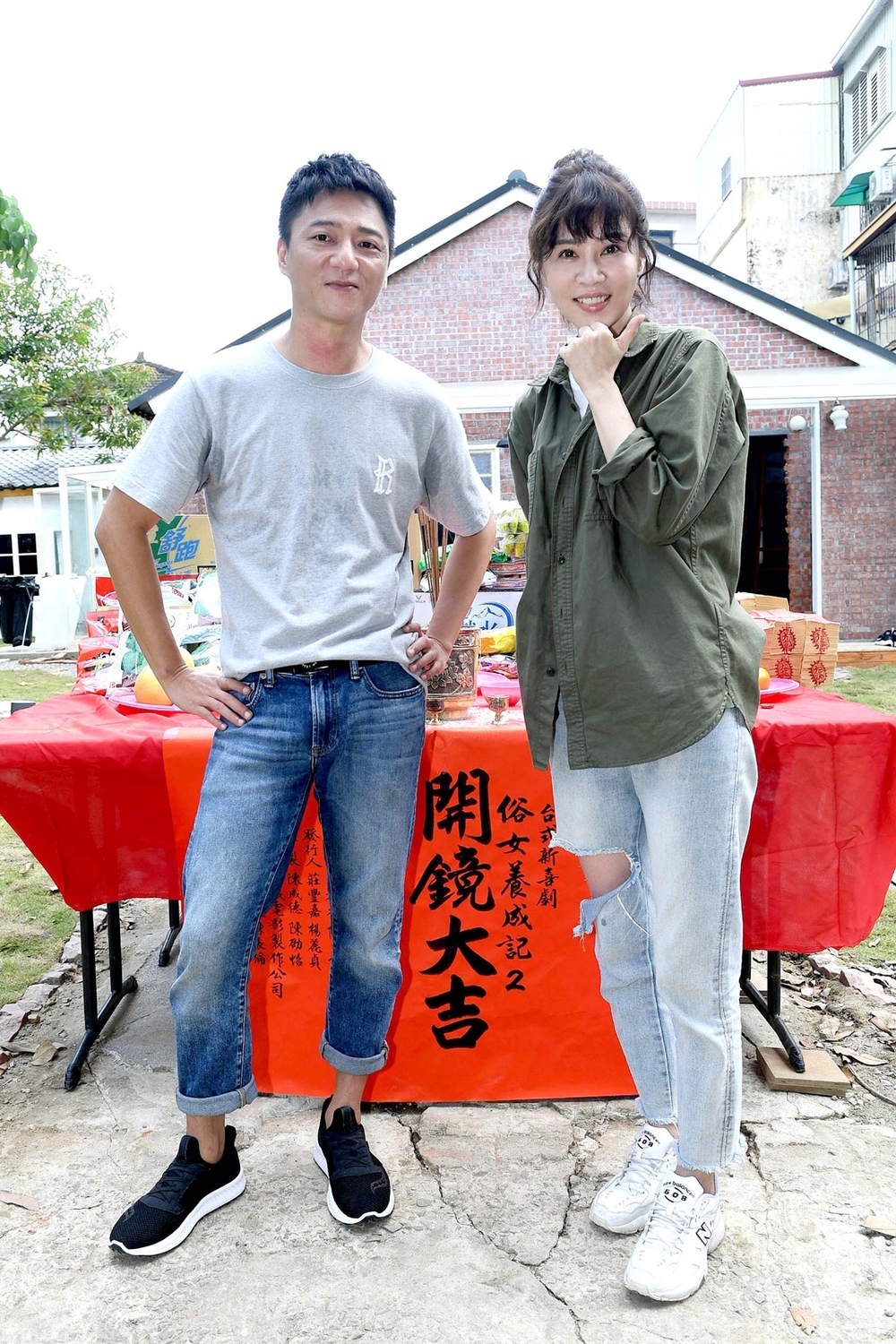 嚴藝文坦言，自己欠演員們一座金鐘獎，希望第二季時可以讓演員們獲得金鐘肯定。 圖：華視/提供