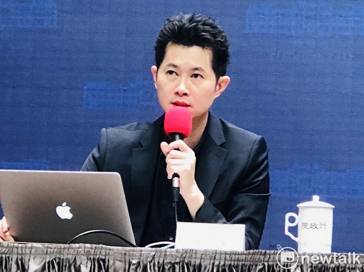 行政院發言人丁怡銘。 圖：謝莉慧/攝