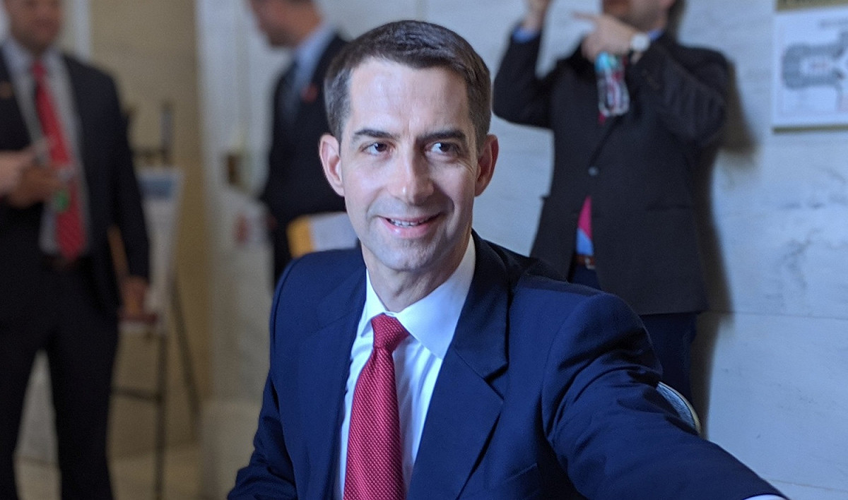 美國共和黨聯邦參議員柯頓（Tom Cotton）7日表示，為確保台海安全，現在是美國做出具體承諾防衛台灣的時候了。 圖：翻攝Tom Cotton臉書