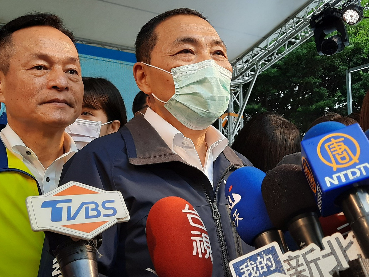 新北市長侯友宜。 圖:陳佩君攝影