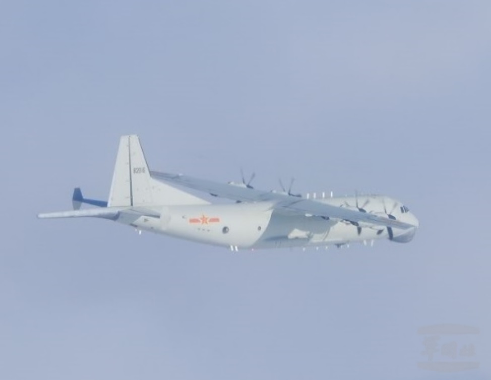 中共運-8反潛機。(同型機) 圖：空軍司令部／提供