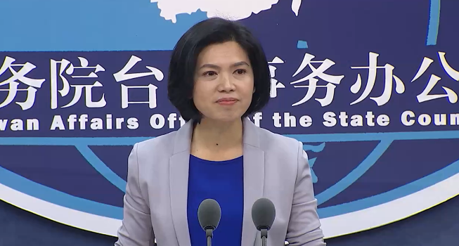中國國台辦發言人朱鳳蓮。 圖 : 翻攝自中媒（資料照片）