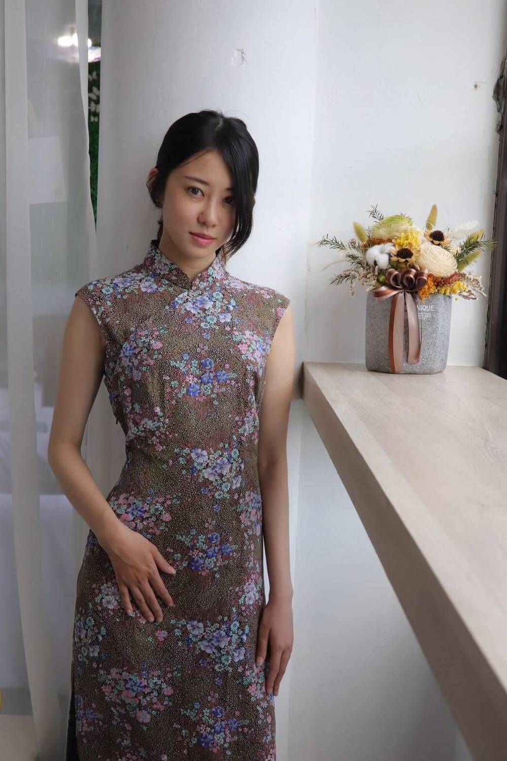 林京玲有氣質里長美譽。 圖：林京玲/提供