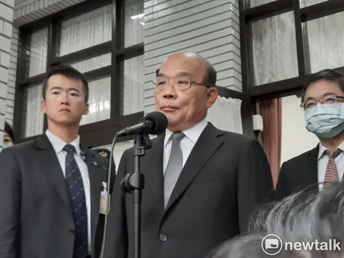 王世堅認為，蘇貞昌企圖「不只想當行政院長」。 圖:陳佩君/攝