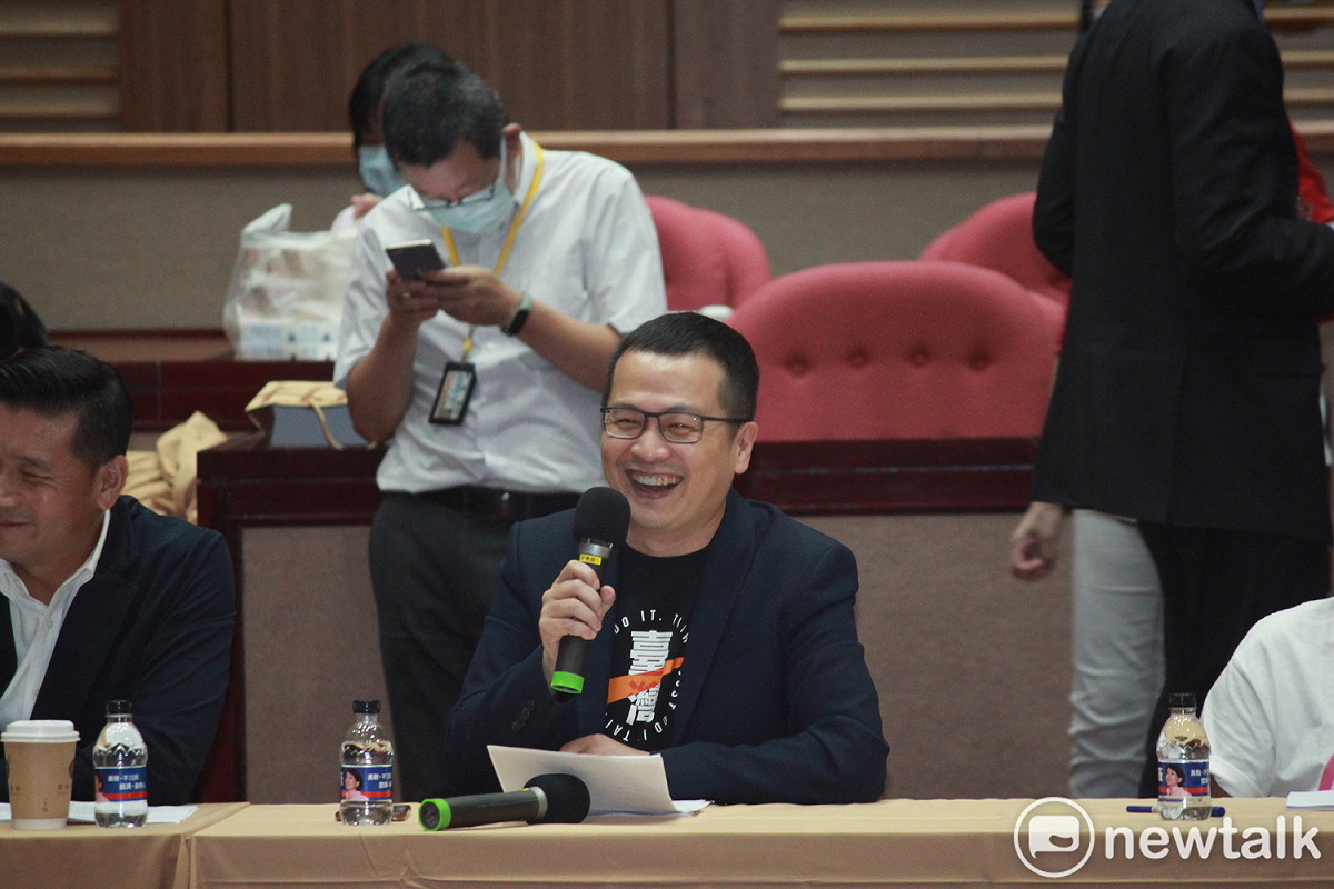 國民黨台北市議員羅智強。 圖：周煊惠／攝