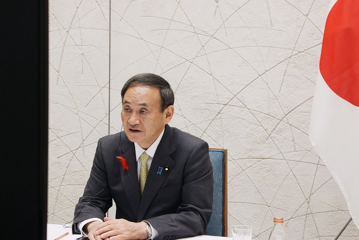 日本首相菅義偉。 圖：翻攝菅義偉推特（資料照）
