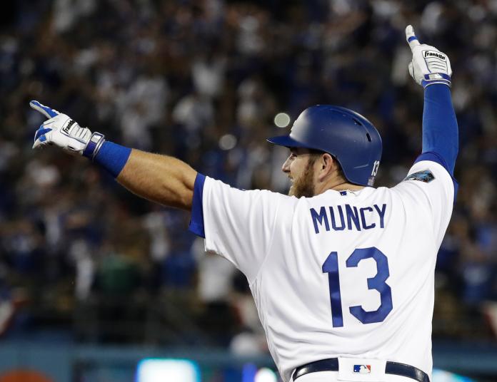 道奇重砲Max Muncy。 圖／美聯社／達志影像