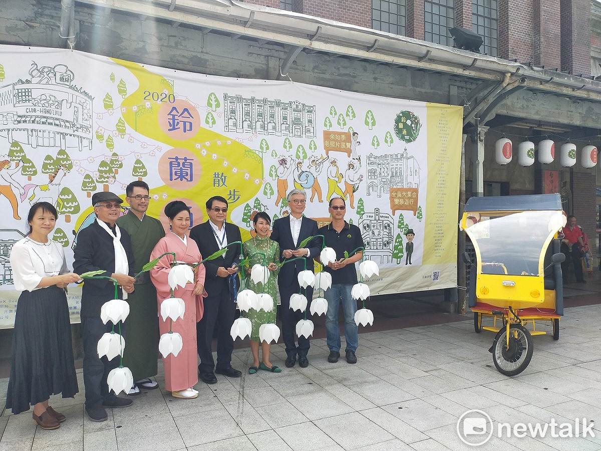 鈴蘭通散步納涼會即將在台中市舊城區登場。 唐復年/攝