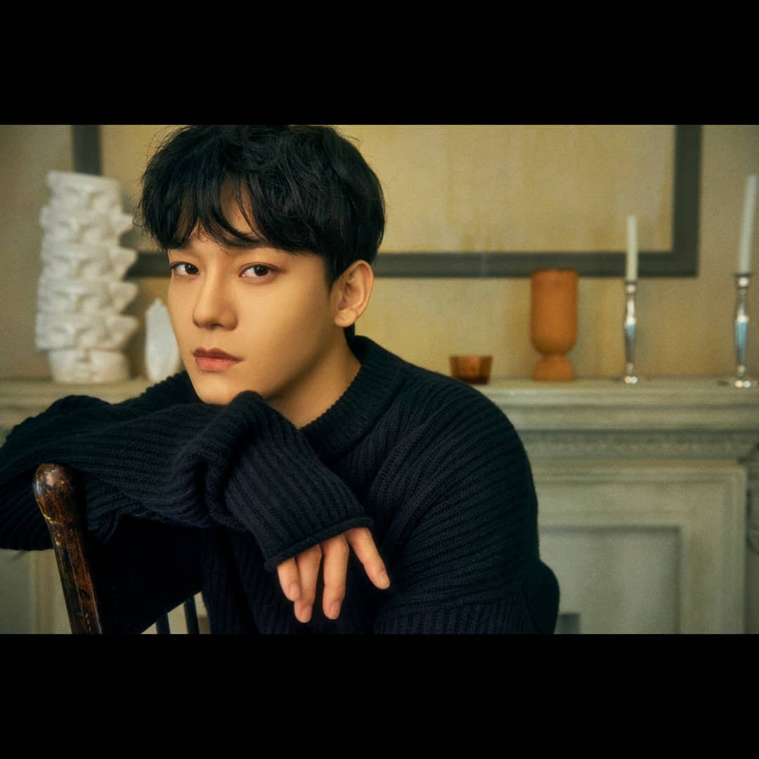 EXO CHEN將在10/26入伍。 圖：翻攝自SMTOWN IG