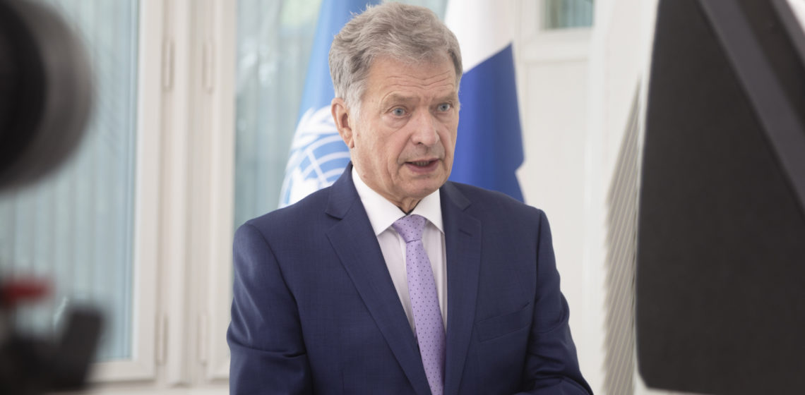 芬蘭總統尼尼斯托（Sauli Niinisto）。 圖：翻攝Sauli Niinisto推特