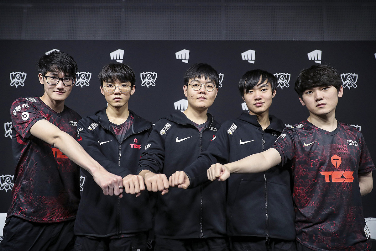 TES驚險逆轉擊敗FNC，晉級世界賽四強。 圖：翻攝LoL Esports Photo flickr