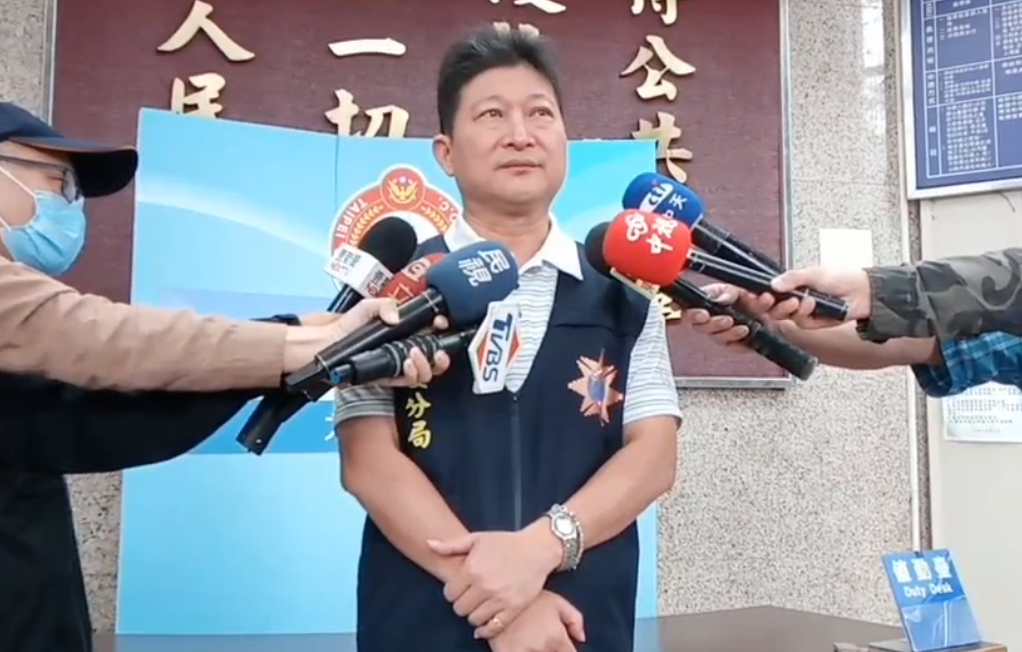 大安分局偵查隊隊長謝志鑫。 圖：大安分局／提供（資料畫面）