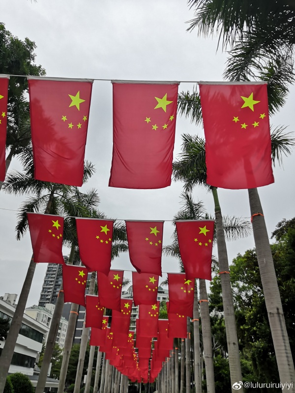 中國全大會表決通過國旗、國徽法相關規定。 圖：翻攝自微博