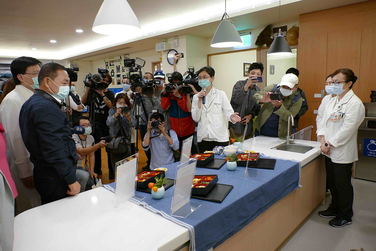 營養師介紹公托的餐食如何設計  圖：新北市衛生局提供