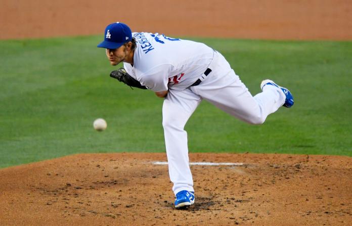 道奇隊王牌Clayton Kershaw。 圖／美聯社／達志影像