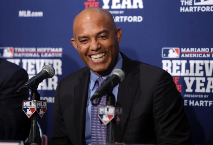 洋基隊傳奇守護神Mariano Rivera。 圖／美聯社／達志影像