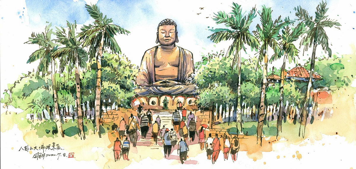 八卦山大佛風景區。 參山處/提供