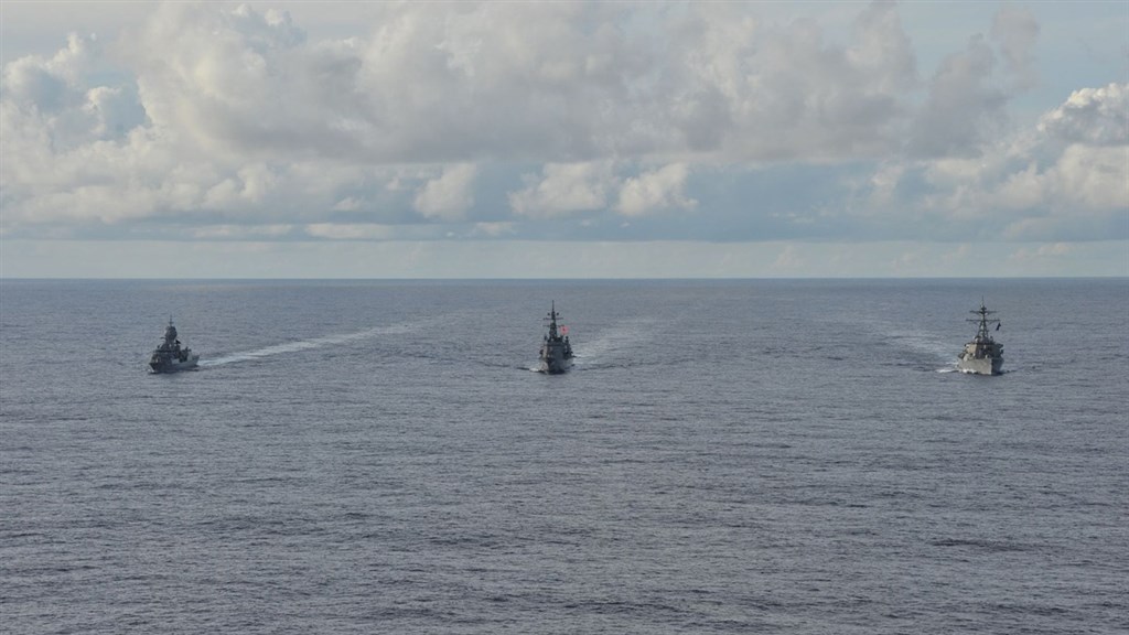 德國將派出護衛艦，與澳洲海軍共同前往印度洋巡邏。(示意圖) 圖：取自twitter.com/USPacificFleet