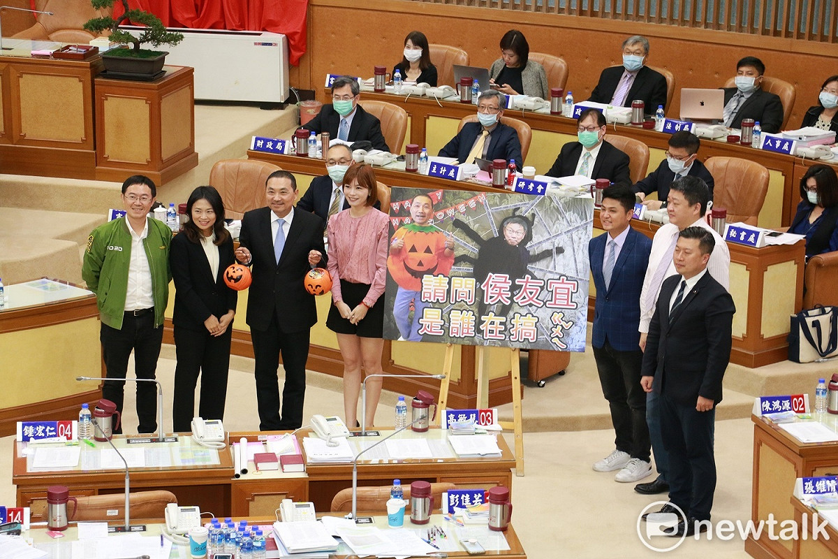 新北綠營議員希望市長侯友宜能硬起來，趕快把環狀線經營權拿回新北自己經營。 圖：林昀真/攝