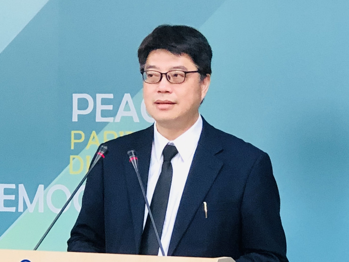陸委會副主委兼發言人邱垂正今（22）天批評港府「裝睡的人實在是叫不醒」。 圖：謝莉慧/攝