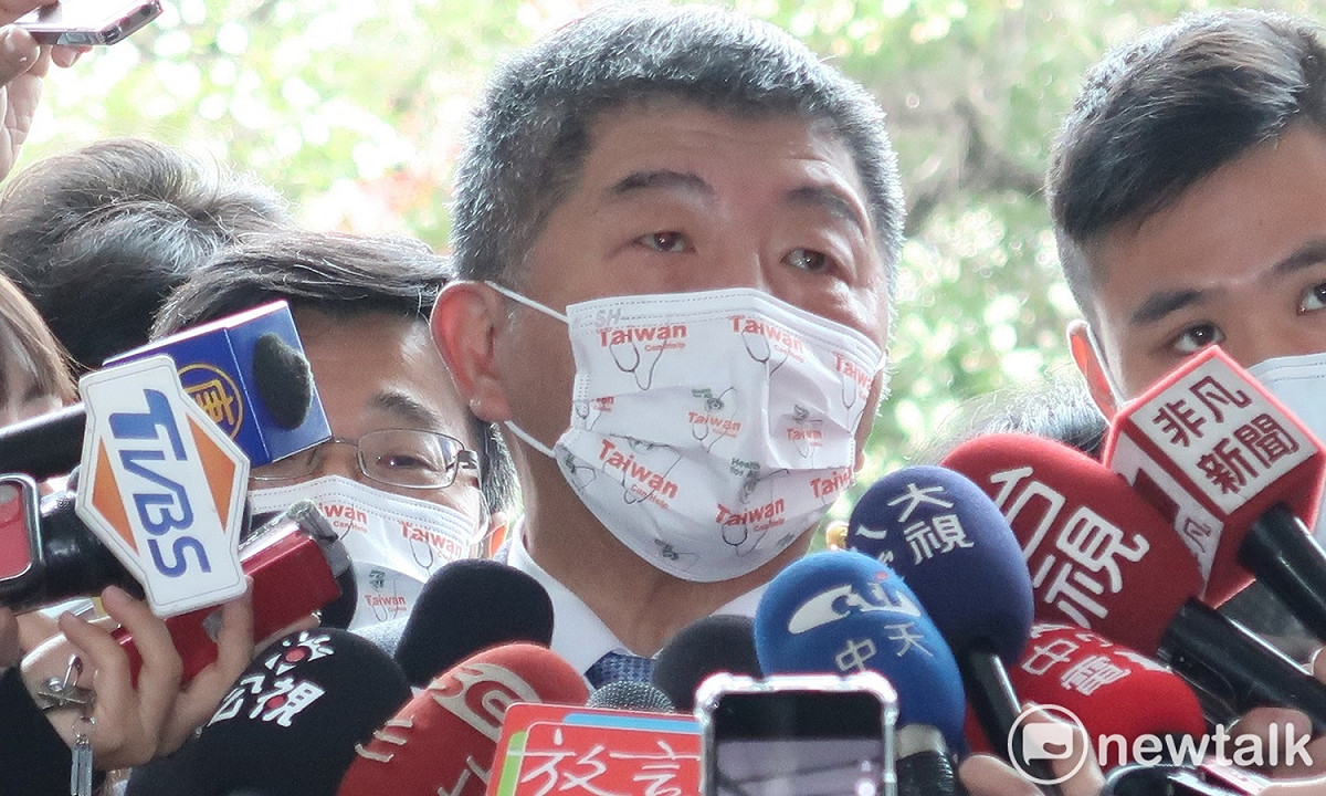 衛福部長陳時中 圖：林朝億/攝影