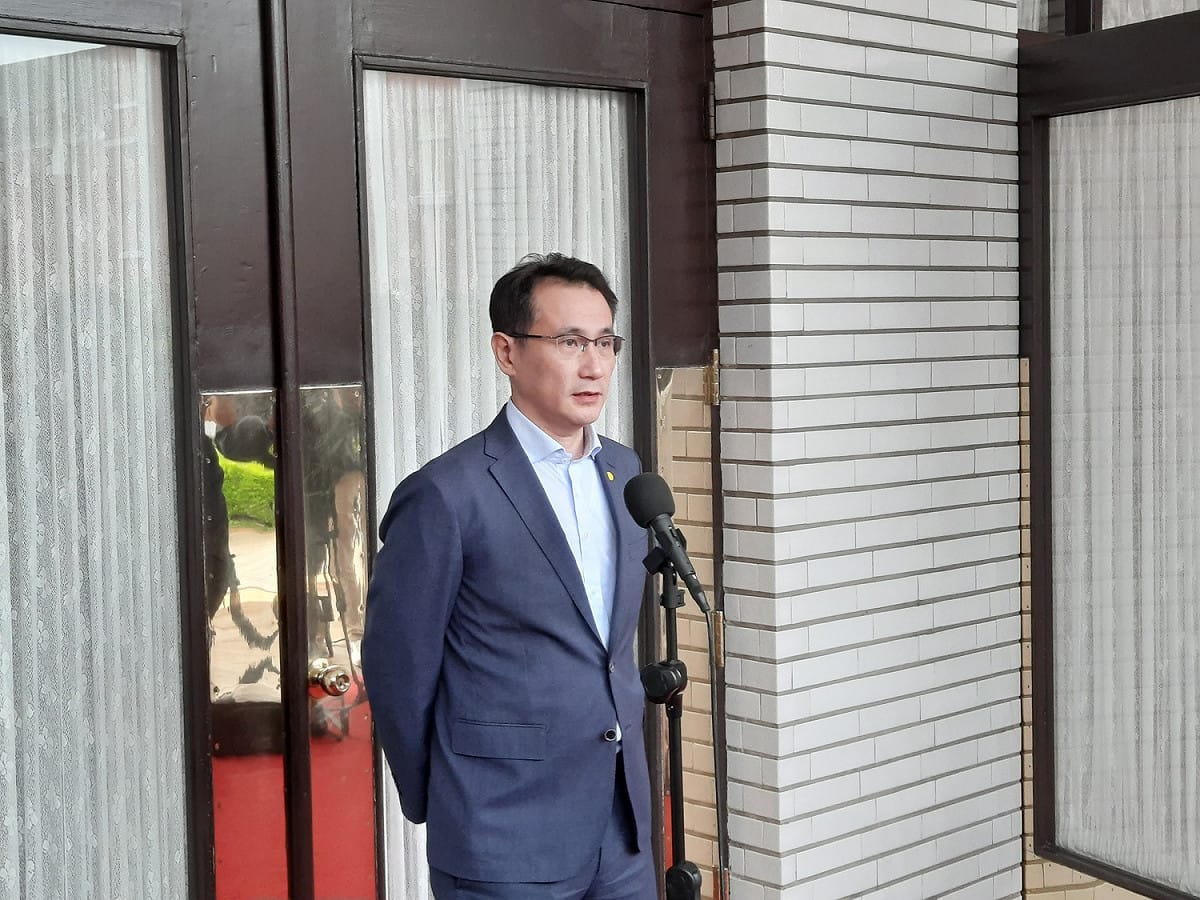 民進黨立委鄭運鵬。 圖:陳佩君/攝