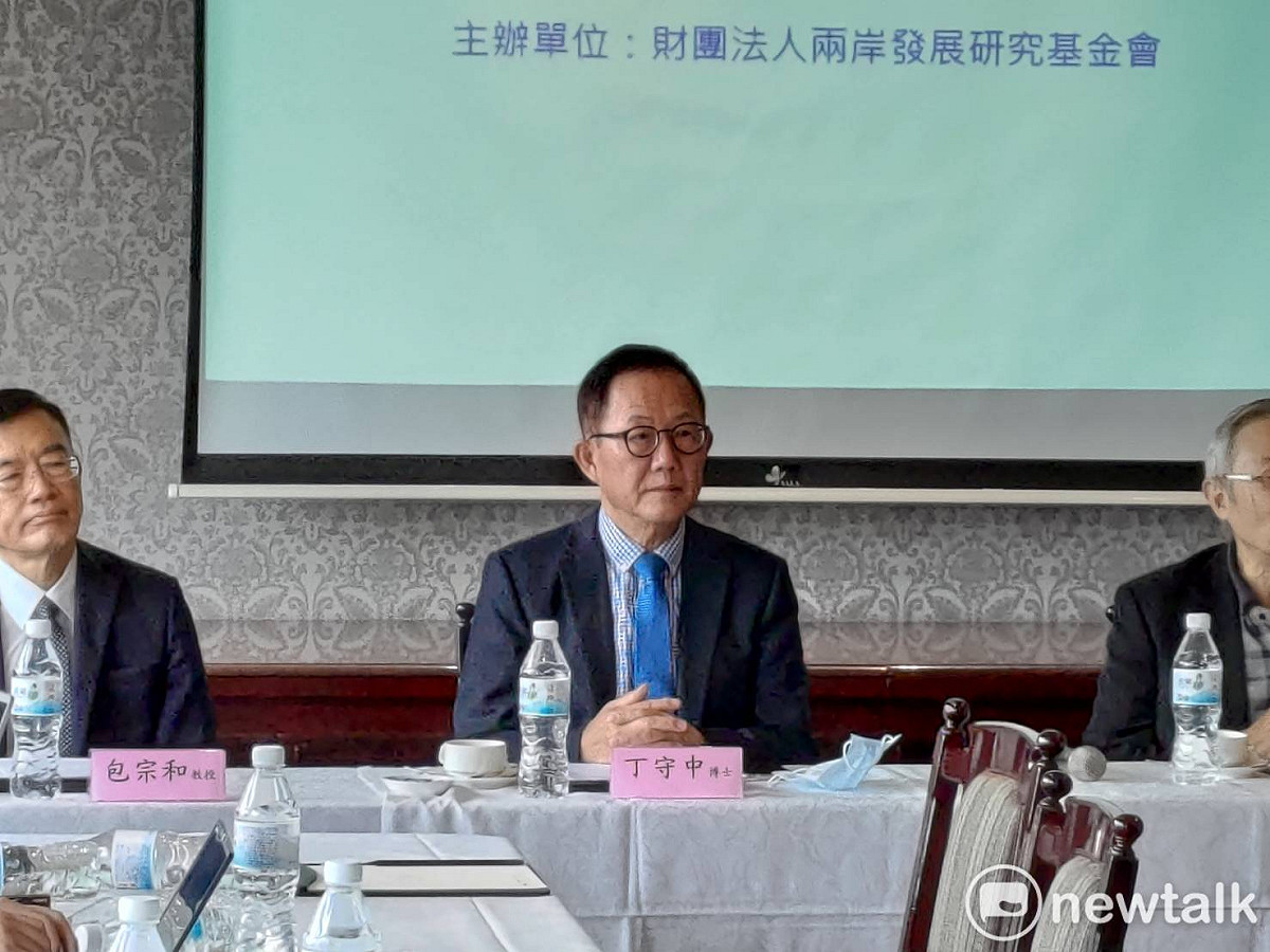 國民黨前立委丁守中。 圖：黃建豪/攝