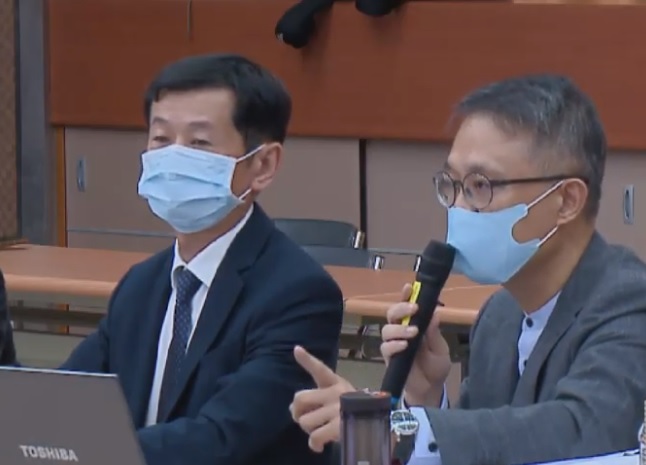 中天新聞台換照案聽證會今（26）早登場。 圖:翻攝自通傳會NCC直播