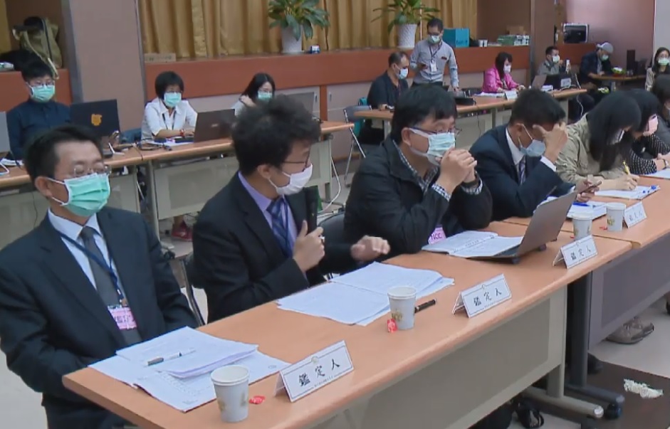 中天新聞台換照案聽證會今（26）早登場。 圖:翻攝自通傳會NCC直播