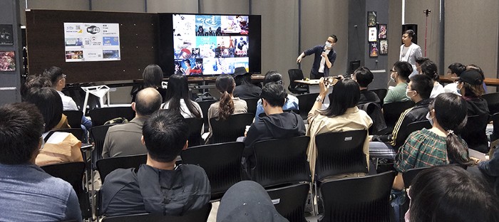 活動參加者專注聆聽。 圖：創夢市集／提供