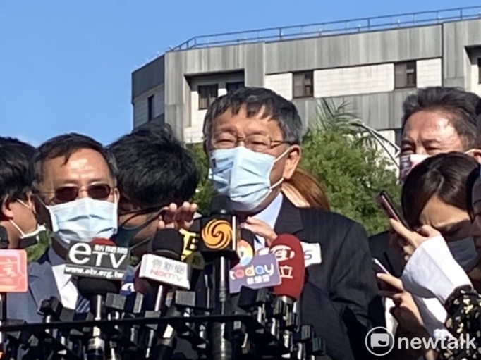 台北市長柯文哲。 圖：周煊惠／攝