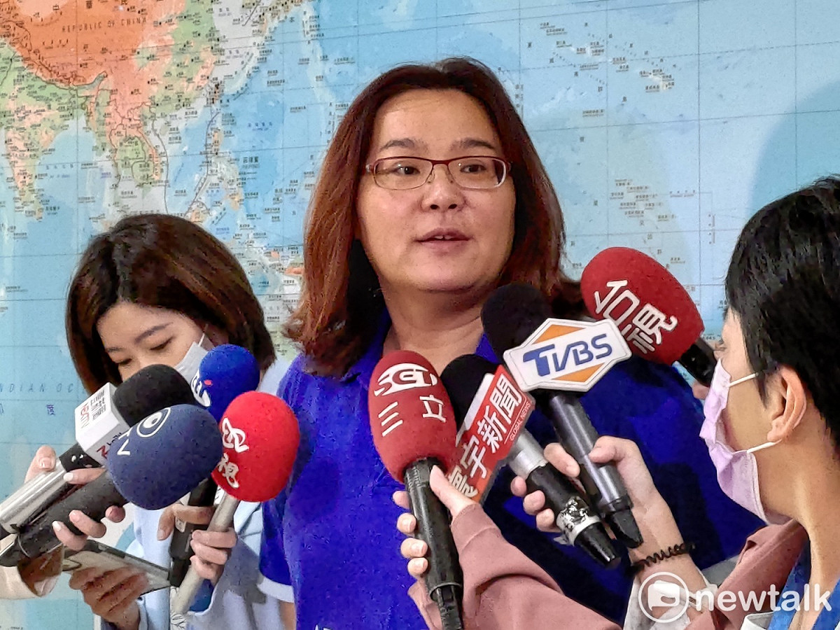 國民黨立委陳玉珍對於外界控訴金酒公司一事表示：「若金門高粱滯銷，將不會容忍。」 圖：黃建豪/攝