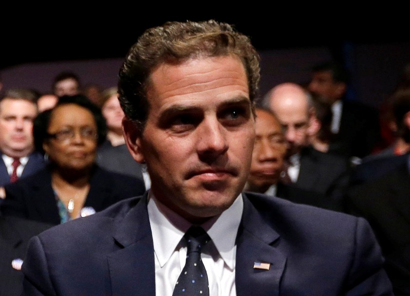 民主黨總統參選人拜登次子杭特（Hunter Biden）。 圖：達志影像/路透社 (資料照片)