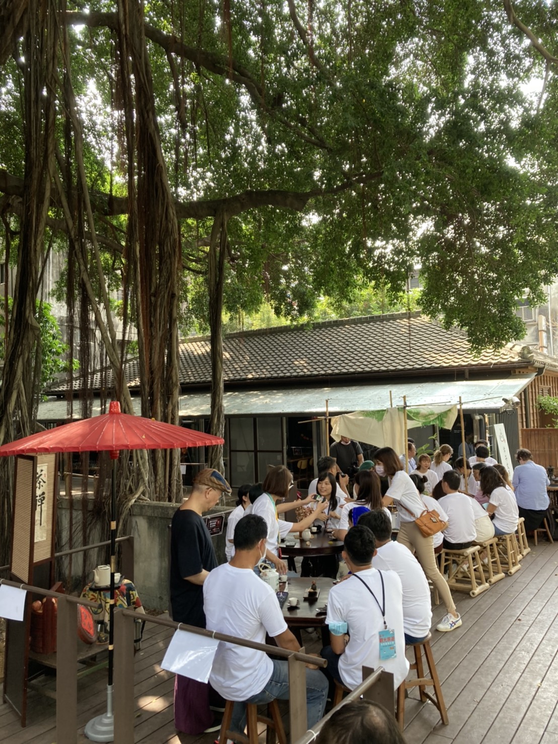 台中文學館舉辦的「茶席體驗」。 主辦單位/提供