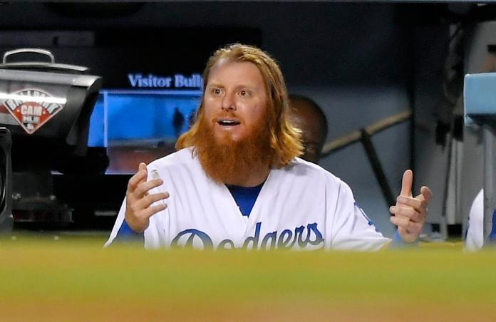 道奇隊球星Justin Turner。 圖／美聯社／達志影像